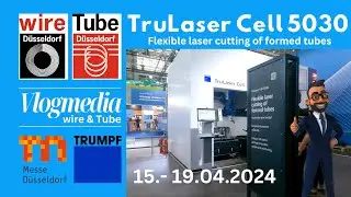 wire & Tube Düsseldorf 2024 | TRUMPF TruLaser Cell 5030