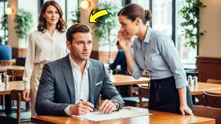 Waitress Stops Billionaire From Signing Divorce Papers — Her Whisper Changed Everything