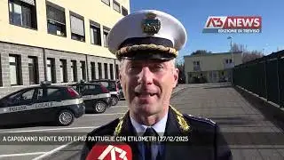 A CAPODANNO NIENTE BOTTI E PIU’ PATTUGLIE CON ETILOMETRI | 27/12/2025