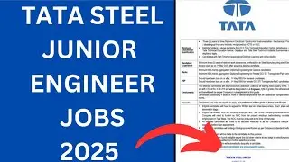 TATA STEEL JET RECRUITMENT 2025 II DIPLOMA ALL BRANCHES II EXPERIENCE BASIS LUDHIANA OPENING LINK 👇