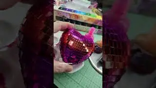 Diy Disco Ball Glow Up #discoball #diy #diycrafts #dreamweavers #ink #handmade #crafty