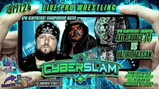 [FIGHT BREAKS OUT BACKSTAGE!] A.X.L. Savage vs Vaziri Hassan (APW HEAVYWEIGHT CHAMPIONSHIP)