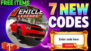*SECRET UPDATE!* | Vehicle legends cars! CODES 2026 (ROBLOX vehicle legends cars!)