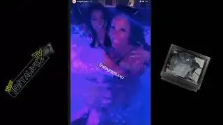 Ari Fletcher, Jayda Cheaves & others Party on a private Jet to Celebrate Arrogant Tae Birthday!  🔥
