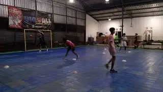 DRILL PASSING & SHOOTING HANDBALL
