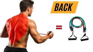 Best Back Workout with Resistance Band at Home | 5 Effective Exercises