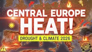 Жара и засуха 2026 года: объяснение климатического прогноза для Центральной Европы!