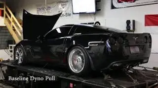 2010 C6 Z06 MSD Intake Before & After Dyno