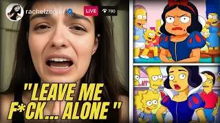 Rachel Zegler GOES OFF After THE SIMPSONS Savagely Mock Snow White?!
