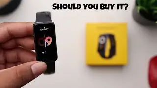 2021 realme Band 2 - Unboxing & Honest First Impressions! 🤔 (Hindi) Watchfaces, Display Quality, etc