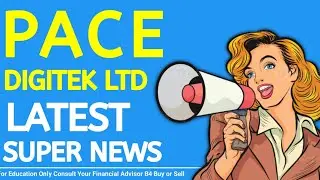 PACE DIGITEK SHARE LATEST NEWS #pacedigitekshare #netweb #anantrajshare #kpitsharenews