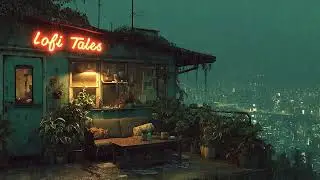Rain Over Cabin 🌧️ Cyberpunk Lofi Music To Breathe, Relax &ndash; Coding Chill Mix