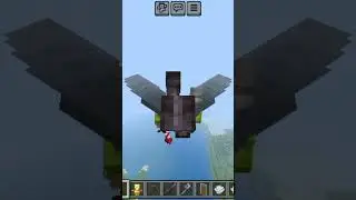 Flying with elytra adventures #maizen #music #shorts