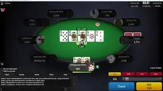 Poker Stars grinding it out.