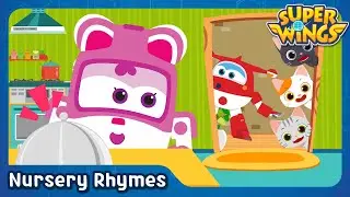 Three Little Kittens | English Song | Nursery Rhymes | SuperWings Songs for Children