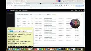 Day 191 Traiex Review 0.43% Profits 88% win rate Today!