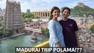 Chennai➡️Madurai bus vlog🤩|| Two girls on wheels🚌||NH32,38 🛣️|| 8tolls😵|| 6hrs journey😴|| mini vlog