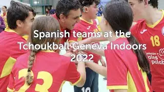 TGI 2022 / Spanish teams at the Tchoukball Geneva Indoors 2022