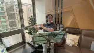 2025 【Jingle Bells & O Come All Ye Faithful】🎄🧑‍🎄🎁⛪️✝️ ～ 雅云 & 愛箴 ～ 🥁Drums & 🪈Flute ～Christmas Cover
