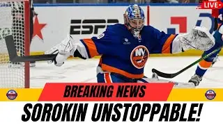 Ilya Sorokin Sets Islanders Shutout Record in Epic Game!🔴 LIVE BREAKING NEWS