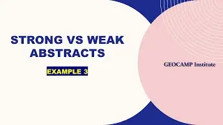 Abstract Writing Pt 7: Strong vs Weak Abstracts Sample 3