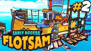 New Map System in Flotsam - Early Access Gameplay - Ep 2