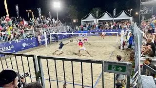 Beach Tennis Finale ITF WC Terracina 2022 Spoto-Gianotti vs Cappelletti-Ramos Long tie-break