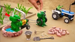 Top most creative diy tractor plough machine science project of sano creator