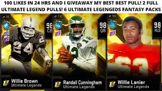 I GIVEAWAY MY BEST PULL AT 100 LIKES IN 24 HRS! 2 FULL UL PULLS! ULTIMATE LEGENDS FANTASY PACKS!