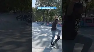 Ollie up the manual pad 🛹#skateboarding