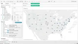 Tableau Jittering in map