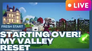 Disney Dreamlight Valley Reset: Starting From Scratch Gameplay (Live)