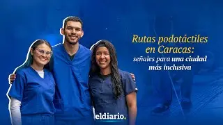 Rutas podotáctiles en Caracas: señales para una ciudad más inclusiva