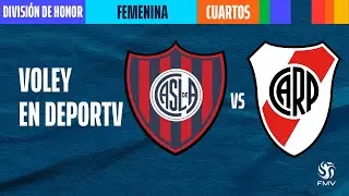San Lorenzo vs River Plate - Cuartos de Final - División de Honor Femenina - Torneo Metropolitano