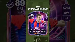 89 Muller Review in FC 26, this is NOT A 1M coins card 😭 #shorts #fc26 #eafc26 #timewarp #muller