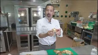 Chef Don Guerra of Barrio Bread in Tucson, AZ makes Pizza
