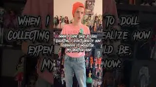 Why does doll collecting have to be so expensive #monsterhigh #doll #dollcollector