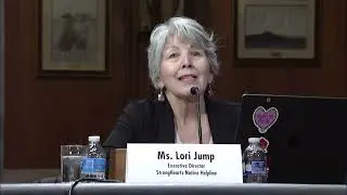 Justice & Safety for Native Children: Lori Jump (StrongHearts Native Helpline)