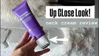 HOW This REALLY Works! MAREE Neck Lifting Cream with Roller | Firm, Tighten & Hydrate #review