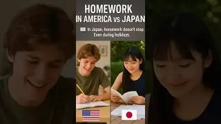 How American Students Handle Homework vs Japanese &ndash; Culture Clash! #usa #cultureclash
