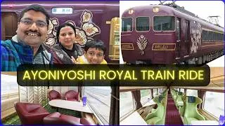 🚆 Ayoniyoshi Luxury Train Japan | Japani Royal Train Ride | Osaka to Kyoto Luxury Journey