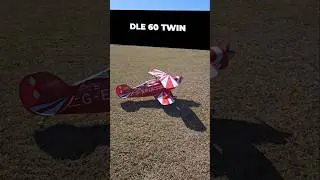 Hangar 9 Pitts Plenty of Thrust with a DLE 60 Gasser RC Airplane