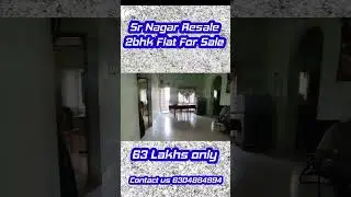 🏡 2BHK Resale Flat for Sale in SR Nagar &ndash; ₹63 Lakhs