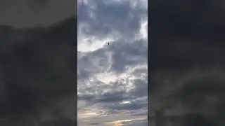 two sport planes flying in formation #aviation