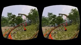 Travel in Time Roller Coaster VR box 360