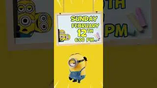 Minion Birthday Party Video Invitation | Minion Party Theme Ideas