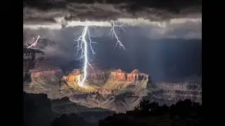 Photographer takes stunning photos from the edge of the Grand Canyon