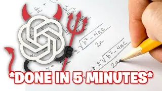 How To Do Your Math Homework Using AI (ChatGPT) - Step By Step