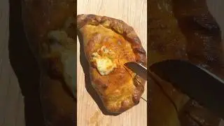 Spinach & ricotta calzone