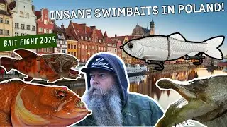 These SWIMBAITS in Poland are INSANE! From the Garage to Gdansk -  Synch Goes WORLDWIDE